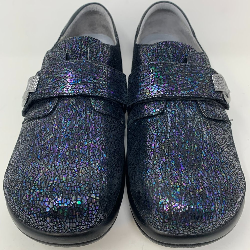Alegria Women's Clog Joleen Multicolor Slip-On With Pattern Size 38 EU US 8-8.5